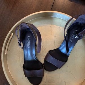 Brown Gorgeous Ralph Lauren heels